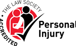 Personal Injury Compensation Claim Solicitors in Salisbury, Fordingbridge & Andover . Law Society Personal Injury Panel Logo