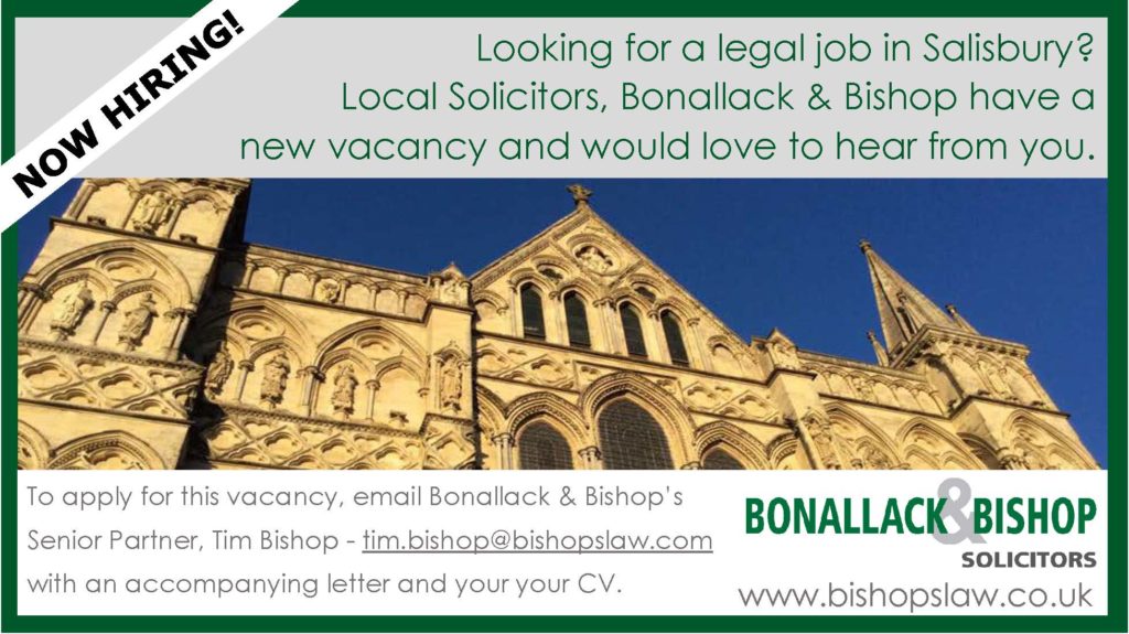 Solicitor Jobs Near Me. Salisbury, Amesbury, Fordingbridge & Andover