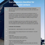 Joint Venture Due Diligence Checklist